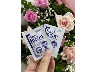 Gạc rơ lưỡi thảo dược Babi Moon (30 gói)