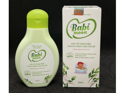 Nước tắm gội thảo dược Baby moon (250ml)