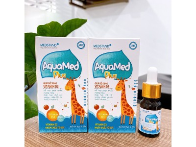 Vitamin D3 - Aquamed Plus (Lọ 10 ml)