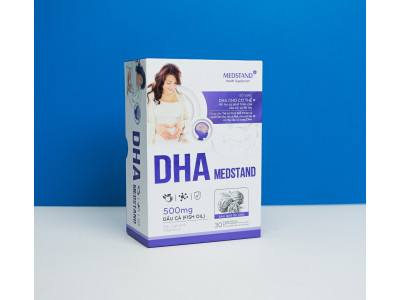 DHA MEDSTAND - Hỗ trợ sự phát triển của não bộ và thị lực (Hộp 30 viên)