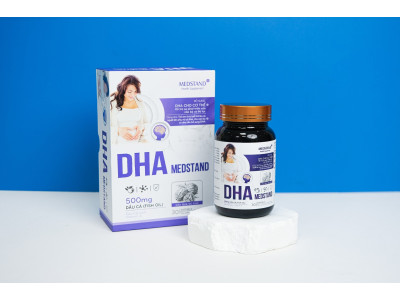 DHA MEDSTAND - Hỗ trợ sự phát triển của não bộ và thị lực (Hộp 30 viên)