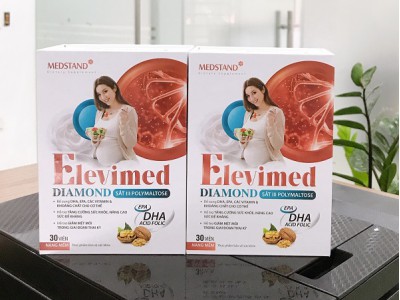 Vitamin Tổng Hợp cho Bà Bầu Elevimed (Lọ 30 viên)