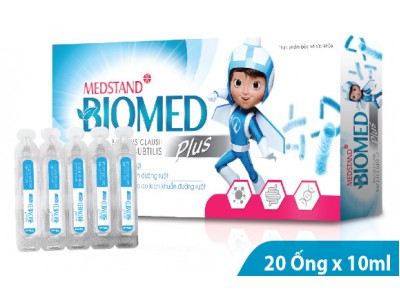 Men vi sinh dạng ống Biomed Plus (Hộp 20 ống x 10ml)
