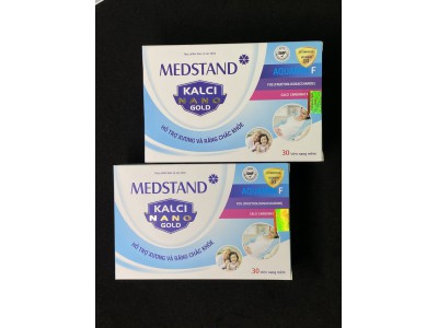 Kalci Nano Gold Medstand (3 vỉ * 10 viên)