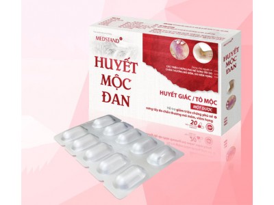 Hỗ trợ giảm phù nề Huyết mộc đan (20 viên)