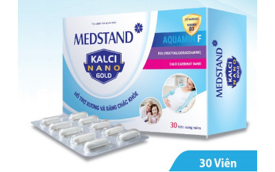 Kalci Nano Gold Medstand (3 vỉ * 10 viên)