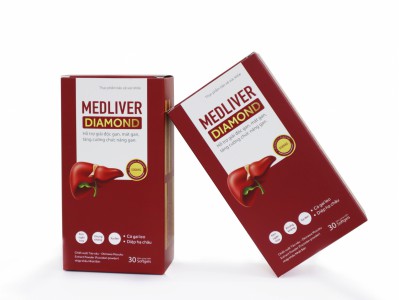 Viên uống hỗ trợ thải độ gan Medliver Diamond (60 viên)