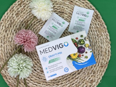 Medvigo - TPCN hỗ trợ nhuận tràng, bổ sung chất xơ (Hộp 20 gói)