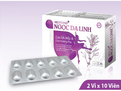 Hỗ trợ giảm đau bụng kinh - Ngọc Dạ Linh Medstand (2 vỉ * 10 viên)