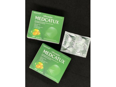 Viên ngậm Medcatux (Hộp 20 viên)
