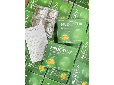 Viên ngậm Medcatux (Hộp 20 viên)